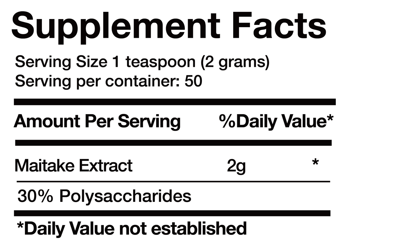 Extracto de Maitake (Maitake Extract)