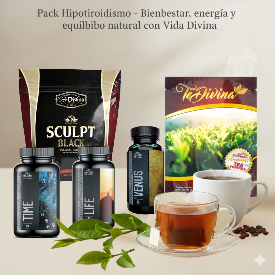 Pack Hipotiroidismo: apoyo natural para tu metabolismo y bienestar